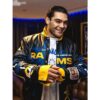 Puka Nacua Jeff Hamilton Leather Jacket