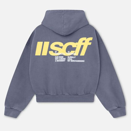 Scuffers Globally Navy Hoodie For Unisex