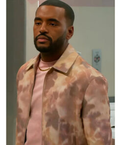 Sean Freeman Peach Floral Print Jacket