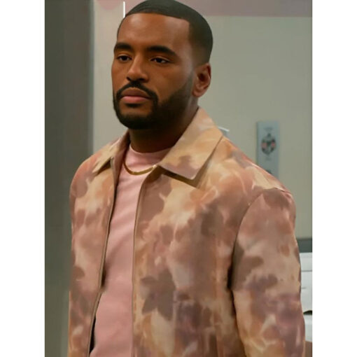 Sean Freeman Peach Floral Print Jacket