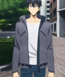Solo Leveling 2024 Sung Jin-woo Grey Jacket