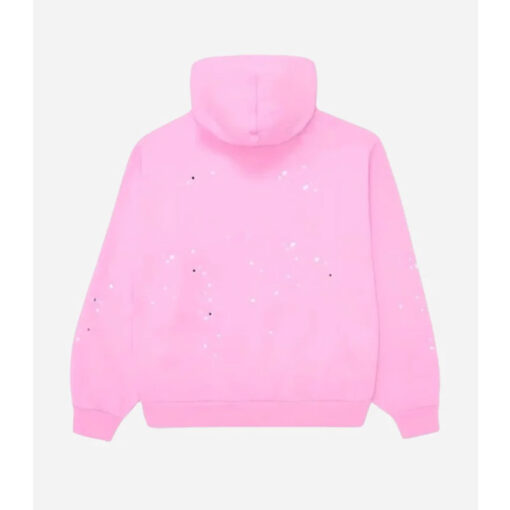 Sp5der Atlanta Pink Hoodie