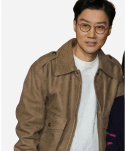 Squid Game Series Hwang Dong-hyuk Leather Jacket