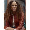 Stacey Embalo Missing You Brown Leather Coat
