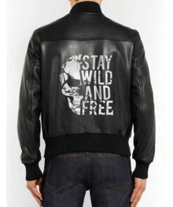 Stay Wild and Free Halloween Black Jacket