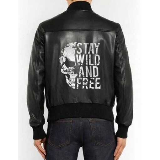 Stay Wild and Free Halloween Black Jacket