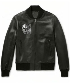 Stay Wild and Free Halloween Black Jacket