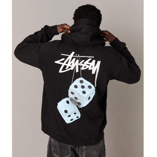 Stussy Fuzzy Dice Hoodie
