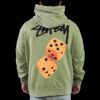 Stussy Fuzzy Dice Hoodie