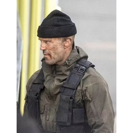 The Expendables Jason Statham Green Jacket