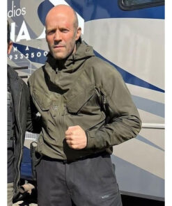 The Expendables Jason Statham Green Jacket