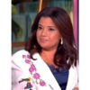 The View Ana Navarro White Embroidered Blazer