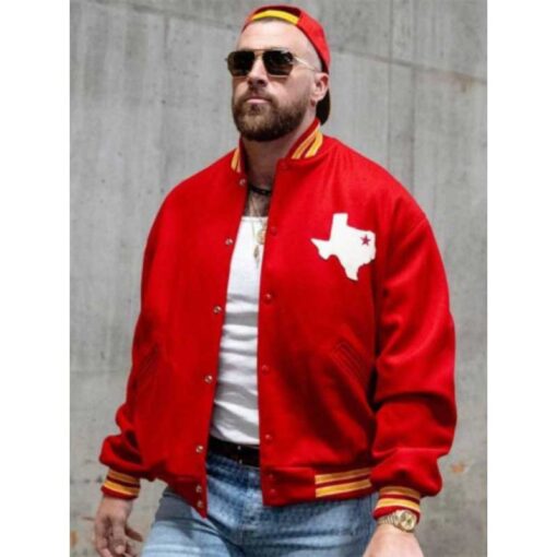 Travis Kelce Dallas Texans Jacket