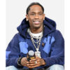 Travis Scott Fanatics Fest NYC Blue Hoodie