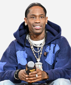 Travis Scott Fanatics Fest NYC Blue Hoodie