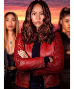 Amber Stevens West Leather Jacket