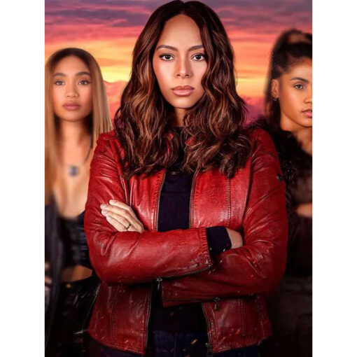 Amber Stevens West Leather Jacket