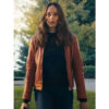Amber Stevens West Leather Jacket