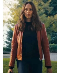 Amber Stevens West Leather Jacket