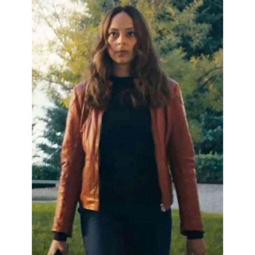 Amber Stevens West Leather Jacket