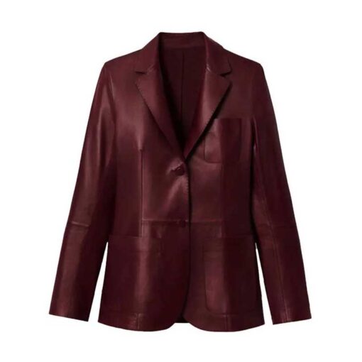 Ana Navarro The View 2025 Leather Blazer