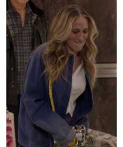 And just like that Sarah Parker Shirt Jacket