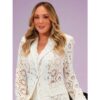 Aussie Shore Charlotte Crosby White Crochet Suit