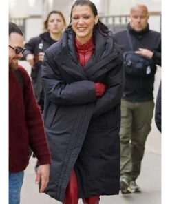 Bella Hadid The Beauty 2025 Puffer Hooded Coat