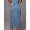 Belted Denim Coat