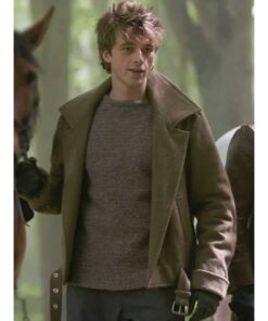 Benjamin Voisin Carême 2025 Brown Coat