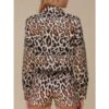 Beyond the Gates Ambyr Michelle Leopard Jacket