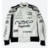 Apex F1 Brad Pitt White Racing Jacket