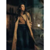 Cate Blanchett Black Bag 2025 Trench Coat