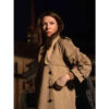 Cate Blanchett Black Bag 2025 Trench Coat