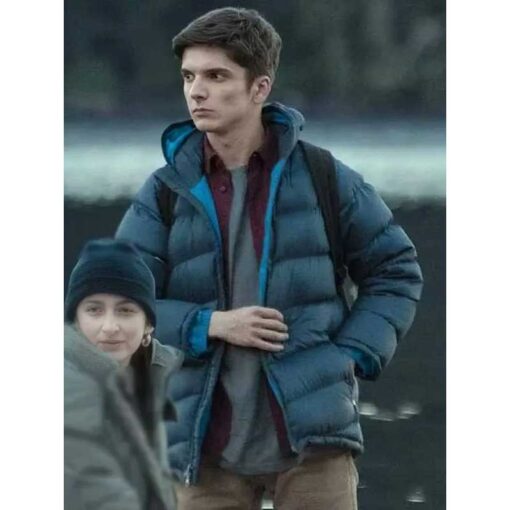 Caught 2025 Matías Recalt Blue Puffer Jacket