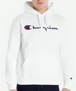 Champion White Hoodie