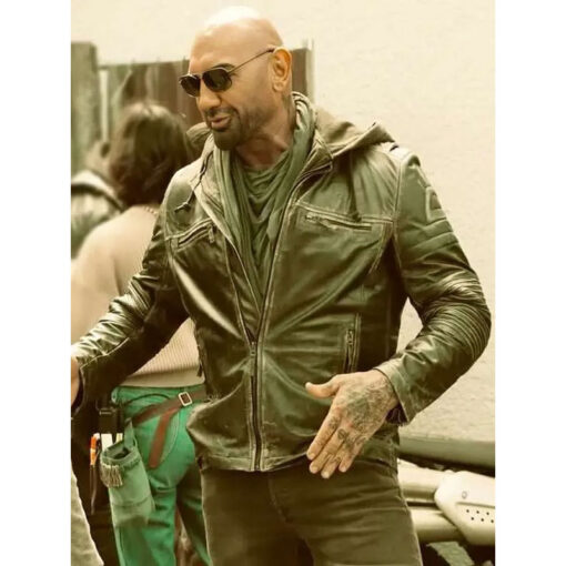 Dave Bautista Afterburn Black Jacket