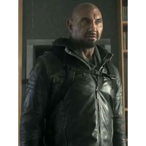 Dave Bautista Afterburn Black Jacket