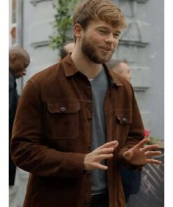 David Elsendoorn Brown Leather Jacket
