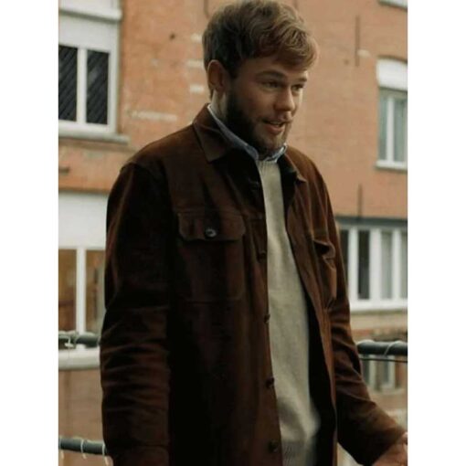 David Elsendoorn Brown Leather Jacket