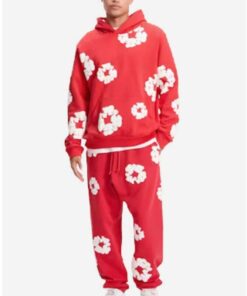 Denim Tears Red Tracksuit