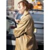 Erin Kellyman Eleanor the Great 2025 Brown Coat