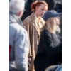 Erin Kellyman Eleanor the Great 2025 Brown Coat
