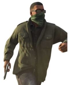 Franklin Clinton Grand Theft Auto V Green Jacket