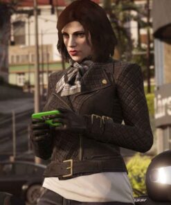 GTA 6 Female Protagonist Leather Jacket