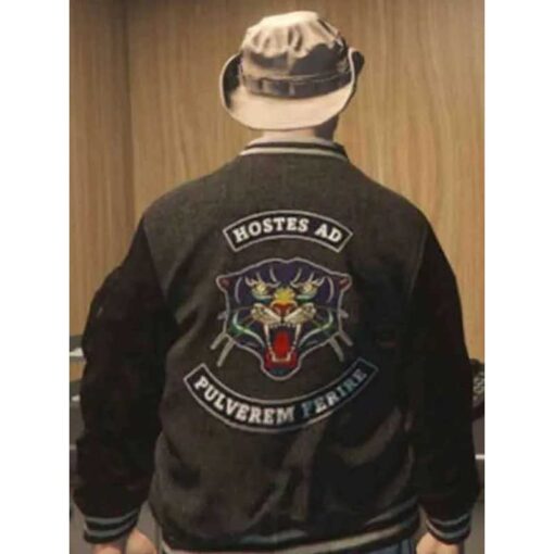 GTA 6 Panther Varsity Jacket
