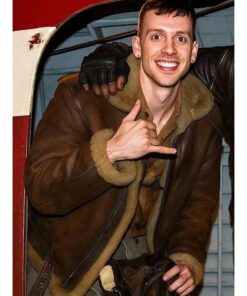 George Somner Afterburn 2025 Brown Leather Jacket