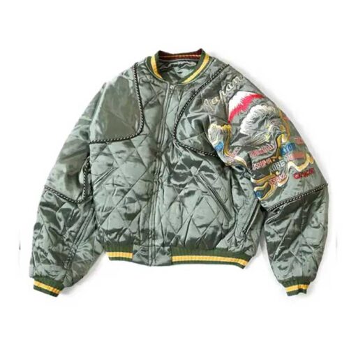 Jordan Alexander Quilted Bomber Jacket
