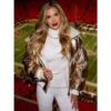 Gracie Hunt Golden Puffer Jacket