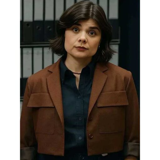 Gwyneth Keyworth Death Valley 2025 Brown Blazer
